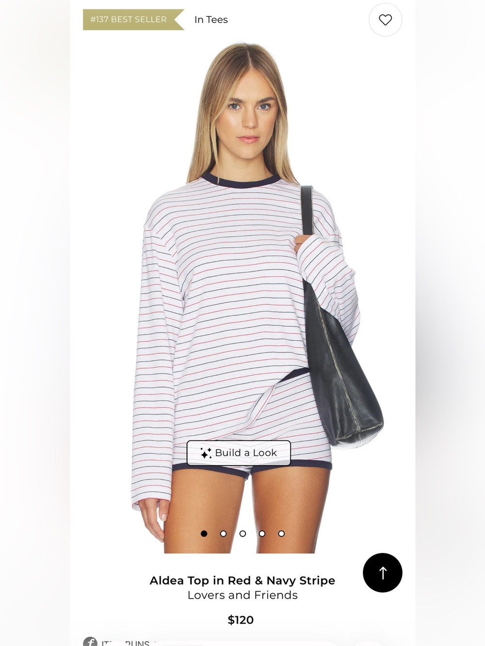Lovers + Friends Aldea top
